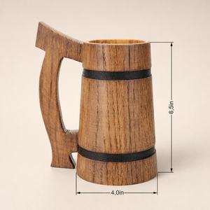 Wooden Acacia mango <b>Mug</b> for Bear and Coffee Kitchen and Tabletop Handmade Wooden Drinkware <b>Mugs</b> for Dirking Water Available - Product Image 6