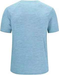 Men's 100% Cotton T-Shirt Comfortable Summer Wear Breathable Everyday Casual Short Sleeve Regular Fit High Quality - Product Image 4