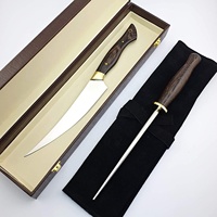 Couteau à filet de pêche professionnel de haute qualité utilisation de la cuisine couteaux à filet de poisson couteau de pêche à lame en acier inoxydable en gros