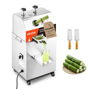 Estrattore di Succo di Canna da Zucchero Elettrico Commerciale 750W, Alta Produzione 661LBS/H, 3 Rulli in Acciaio Inox, Alta Efficienza - Product Image 1
