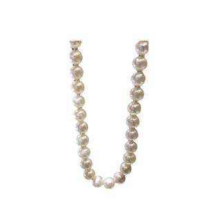 Collar de Perlas de Agua Dulce Casi Redondas de Grado AAA de 10-11 mm, Ligeramente Imperfectas - Perla de Zhuji, Fuerte Brillo, Venta Directa de Fábrica - Product Image 5