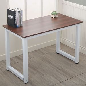 Scrivania in Legno PC Marrone da 110cm RT Decent, Alta Resistenza, per Ufficio, Hotel, Ospedale o Camera da Letto, Adatta anche come Tavolo per Laptop - Product Image 2