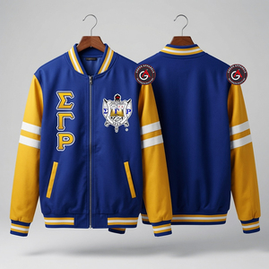 Sigma Gamma Rho Sorors Broderie Track Femmes Vestes | SGR Sorority Brodé Dames Style Personnalisé Twill veste - Product Image 1