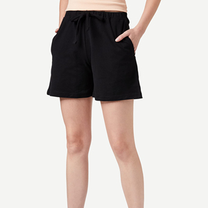 Shorts de Yoga para Mujer, de Alta Calidad, Cintura Media, Elásticos, de Secado Rápido, Transpirables, Ecológicos, de Poliéster/Algodón - Product Image 2