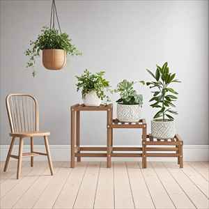 Pot de jardin en plastique léger et durable, conteneur pour plantes d'intérieur et d'extérieur, pot de fleurs décoratif pour la maison, le balcon et le jardin - Product Image 5