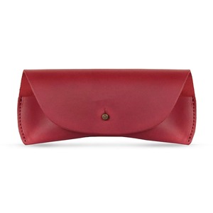 Handstitched Handmade Luxury Genuine Leather Protective Eyewear Cover Sunglasses Sleeve Wholesale LGC-0028 - Product Image 3