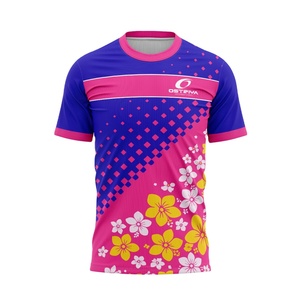 Wholesale Summer T-shirt 100% Polyester Short Sleeve Men's Regular Fit <b>Round</b> Neck Front Logo Breathable Casual - Product Image 1