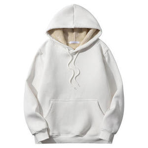 Sudadera con capucha de forro polar sherpa para hombre con tejido sherpa de pelo alto, servicio de marca privada para tiendas de ropa en línea — 105 caracteres - Product Image 3