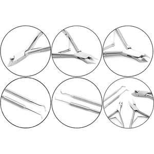 Kit d'instruments de podologie de haute qualité en acier inoxydable - Product Image 2