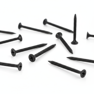 Drywall Screw Phillips Drive Fine/Coarse Thread <b>Drill</b> Point Bugle Head Class 8.8 Phosphate Coated Carbon Steel Inch/Metric - Product Image 1
