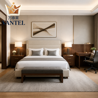 Juego de Muebles de Dormitorio para Hotel Vantel, Muebles Modernos de Lujo Personalizados para Habitaciones de Huéspedes, para Proyectos de Resorts y Hostelería