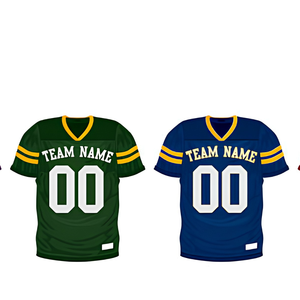 Maillots de football personnalisés à manches courtes, rayés, 100 % polyester, anti-humidité, kits uniformes, vente en gros, fournisseur OEM - Product Image 4