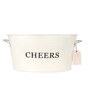 Meilleures ventes : Bac à vin en métal de forme ovale, seau à glace en fer galvanisé, seau à bière en fer blanc, bac à vin ovale, taille personnalisée - Product Image 1