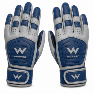 Gants de frappe de baseball Elite Performance, logo OEM personnalisé, paume en cuir premium, absorption des chocs, pour adultes et jeunes. - Product Image 4