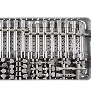 Implants de fixation vertébrale : Composants de connecteurs à crochet pour tiges à vis en alliage de titane, système d'instruments chirurgicaux orthopédiques, implant spinal - Product Image 5