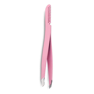 Juego de Pinzas Profesionales de Acero Inoxidable para Cejas, Multifuncionales, de Punta Recta, para Extensión de Pestañas - Product Image 1