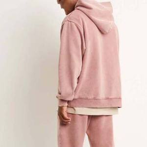 Best Selling Premium Quality Low MOQ Acid Wash Embroidered OEM Designer 100% Cotton Customized Logo Winter Men's Pullover <b>Hoodie</b> - Product Image 5