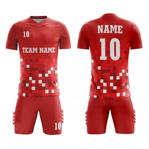 Achat OEM ODM d'un uniforme de football personnalisé et durable en sublimation auprès d'une ligne de production OEM avec des réductions de coût spécialisées. - Product Image 1