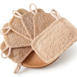 Esponja de Limpieza para Utensilios de Cocina Comerciales, Estropajo de Fibra Vegetal Natural de Luffa para Aplicaciones de Limpieza en Cocinas de Restaurantes - Product Image 6