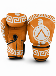 Comfortable 8 <b>OZ</b> Lace Up Boxing <b>Gloves</b> Training Sparring Muay Thai <b>Gloves</b> PU Leather Shock Absorption Wrist Support Gym <b>Gloves</b> - Product Image 2