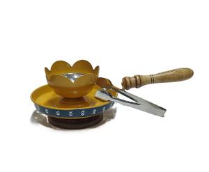 Hot Selling Luxury Polished Metal Bakhoor <b>Burner</b> Bowl Home Decoration Ramadan Christmas Decorations Trending 2026 High Quality - Product Image 3