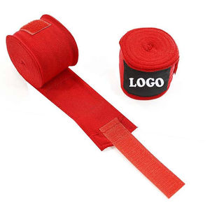 ผ้าพันมือสำหรับชกมวยแบบนีโอพรีนผสมผ้าฝ้าย พิมพ์โลโก้ได้ตามต้องการ ลดราคาพิเศษ พร้อมการปกป้องระดับมืออาชีพ และระบบปิดแบบตีนตุ๊กแกเพื่อการรองรับที่ดีที่สุด - Product Image 3