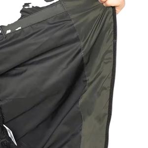 Chaqueta acolchada de invierno de primera calidad para hombre, Abrigo con capucha de gran tamaño acolchado con estampado personalizado y cremallera de lona suave - Product Image 6