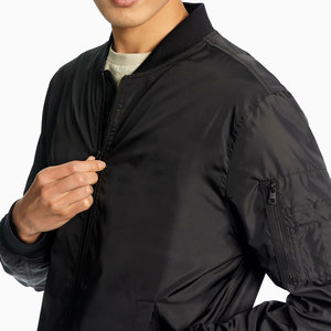 Nouvelle arrivée : Blouson bomber homme, veste décontractée d'hiver, col montant, prix bas, design OEM, couleur olive. - Product Image 4