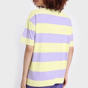 Camiseta de Alta Calidad para Mujer, Talla Grande, Corte Regular, Verano, Transpirable, Manga Corta, 100% Algodón, Estilo Urbano, 220g, en Oferta - Product Image 4