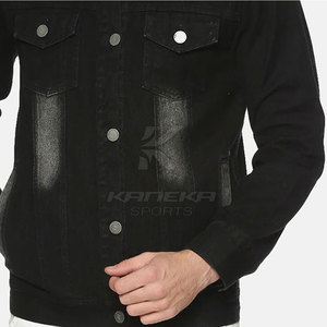 Chaqueta de Mezclilla para Hombre, Diseño de Última Moda, Precio Económico, Chaqueta de Mezclilla Personalizada Más Vendida - Product Image 5