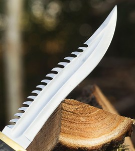 Couteau Bowie à lame fixe en acier D2 personnalisé, fait main, pour le camping en plein air, la chasse, couteau de survie OEM EDC, vente en gros, USA - Product Image 5