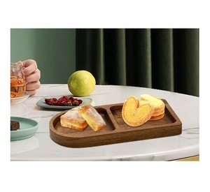 <b>Wooden</b> Platter For Home Entertaining And Party Serving With Stylish Shape And Attractive <b>Rustic</b> Charm - Product Image 1