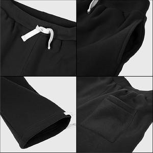 Ensemble de survêtements sportifs à capuche personnalisés de haute qualité, style décontracté, vente en gros pour homme, 100% coton - Product Image 4