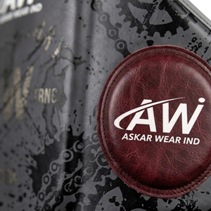 อุปกรณ์ป้องกันหน้าท้อง ASKAR WEAR IND MMA ทำจากหนัง PU ทนทาน สำหรับฝึกซ้อมและป้องกันตัว สำหรับผู้ชาย อุปกรณ์ศิลปะการต่อสู้ - Product Image 3