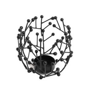 Porte-bougie Aria, design sphérique géométrique, résistant à la chaleur, décoration d'intérieur - Product Image 2