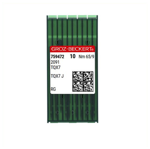 Groz-Beckert <b>Sewing</b> Machine Needle TQX7 J Size 80/12 Industrial Steel Pack Of 10 - Product Image 1