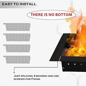 Brasero d'extérieur mini en acier galvanisé, résistant aux hautes températures, pour feux de camp, prix usine OEM, vente en gros - Product Image 6
