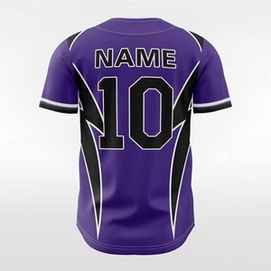 Camiseta de Béisbol Sublimada de Poliéster Personalizada para Hombre, Camisetas de Softbol Sólidas, Camiseta de Béisbol, Ropa Deportiva Personalizada, Camisetas de Béisbol - Product Image 2
