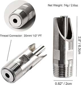 Bebedero de pezón de cerdo de acero inoxidable de alta resistencia Sistema de riego de cochinillos eficiente de nueva condición para bebedores de animales - Product Image 2