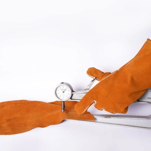 Gants de soudure en cuir de vachette renforcé de qualité supérieure, résistants aux flammes, confortables, pour la lutte contre les incendies et le barbecue - Product Image 5