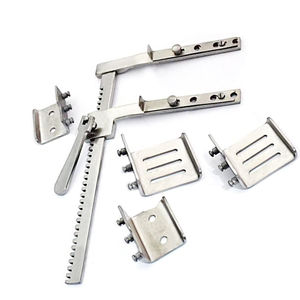 Écarteur de côtes de haute qualité avec 2 lames en acier inoxydable, instruments chirurgicaux réutilisables, écarteurs de côtes - Product Image 4