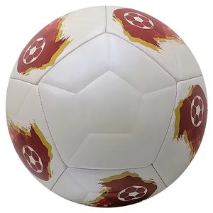 Ballon de football d'entraînement personnalisé en gros avec cuir PVC PU et logo personnalisé - Product Image 3