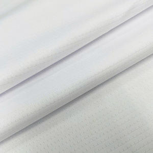 180 gsm פוליאסטר 100% סרוג בד פוליאסטר סרוג עם פסים בהירים - Product Image 1