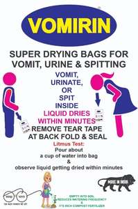 Sacs à vomir : solution sûre et hygiénique pour les urgences et les voyages, en gros, provenant d'un fournisseur indien - Product Image 4