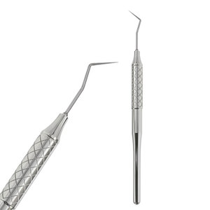 เครื่องมือตรวจช่องปาก Dental Explorer 9 Probe Pick คุณภาพสูงจากเยอรมนี ผลิตจากสแตนเลสสตีลระดับมืออาชีพ แบบปลายเดี่ยว สำหรับการวินิจฉัยทางทันตกรรม - Product Image 1