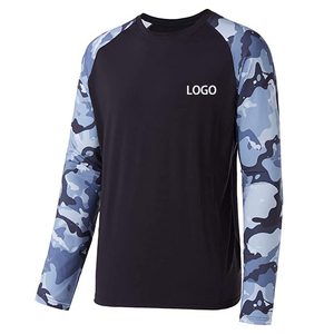 Camisas de Pesca de Manga Larga Personalizadas de Alta Calidad, 100% Poliéster, UPF 50+, Talla Grande, Secado Rápido y Transpirables para Hombre - Product Image 1