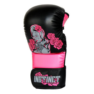 Guantes de Sparring de Piel de Primera Calidad para MMA, Medios Dedos, Impermeables, Transpirables, para Uso Diario, para Mujer - Product Image 2