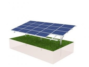 Estructura de Montaje en Poste Galvanizada por Inmersión en Caliente para Sistemas Solares Terrestres |   Sistema de Montaje de Paneles Solares de Alta Resistencia - Product Image 3