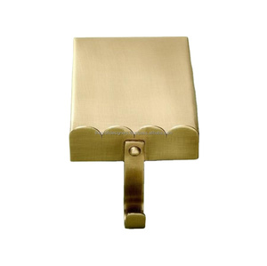 Simple Design <b>Stocking</b> <b>Holder</b> Brass Antique Finish Christmas Decoration <b>Stocking</b> Hook Living Room Tabletop - Product Image 1