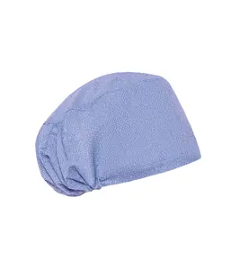 新款棉手术室帽子印花医用手术帽吸汗宠物医院医生工作帽水疗护理擦洗帽